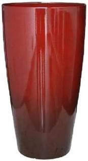 Vaso alto Para Planta Polietileno, Vasos Para Decoração de Casa e Jardim, Liso Efeito Marm