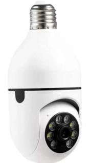 Veja Tudo em Alta Definição: Câmera 360 HD com Lâmpada Inteligente