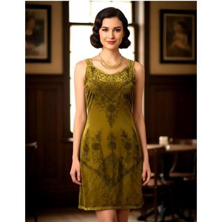 Vestido Curto Alça Indiano Stone Bordado IF-11/20