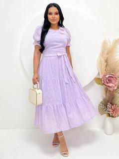 Vestido Elegante Midi Soltinho Evangélico