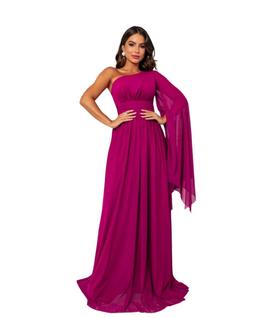 Vestido Feminino Longo Tule Madrinhas De Casamento - Formatura - Festa
