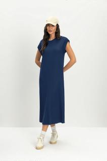 Vestido feminino midi alongado Essendi