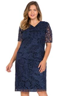 Vestido Festa Renda 05 Plus Size Madrinha Aniversario Formatura