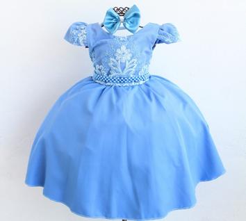 Vestido Infantil De Festa Luxo Casamento Daminha Aniversário