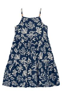 Vestido infantil menina florido Brandili