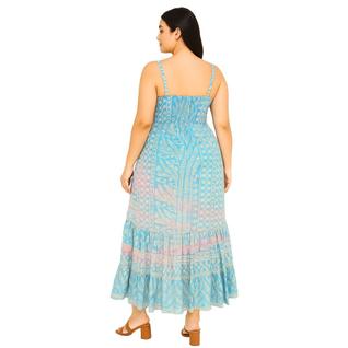 Vestido Longo Indiano FMF Estilo Boho