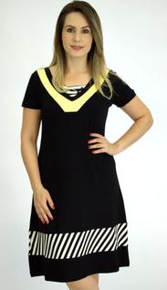 Vestido Pau a Pique Básico Preto