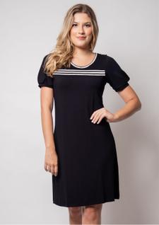 Vestido Pau a Pique Básico Preto
