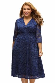 Vestido Plus Size 24 Renda Aniversario Madrinha Formatura Festa