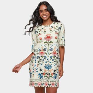 Vestido Tshirt Farm Jardim Beleza