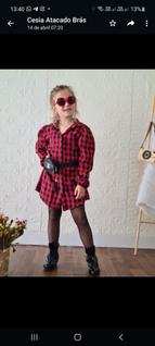 Vestido xadrez