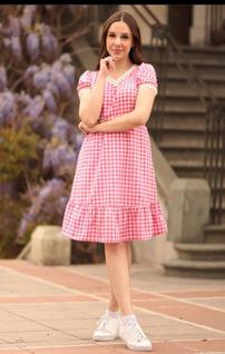 Vestido xadrez