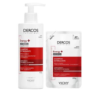 Vichy Dercos Energy+ Kit - Shampoo 400ml + Refil 200ml