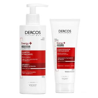Vichy Dercos Kit  Shampoo Estimulante + Condicionador Energizante Antiqueda