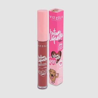Vizzela Batom Líquido Matte Dog Lovers 06 Golden