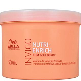 Wella Enrich Máscara Nutrição Hidratação Profunda Secos Ressecados Tratamento Intensivo Ca