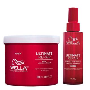 Wella Professionals Ultimate Kit  Máscara + Leave-In