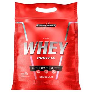 Whey Protein Nutri Isolado Concentrado Chocolate 900g Refil - Integralmedica