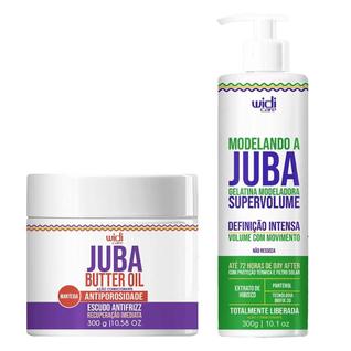 Widi Juba Super Volume e Antiporosidade Kit - Gelatina Super Volume Juba + Máscara Antipor