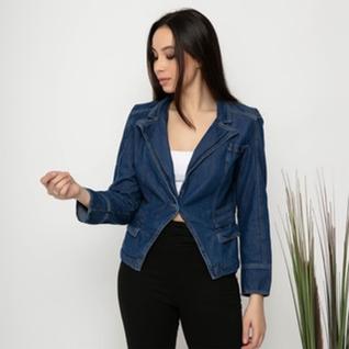 WWZ FASHION Blazer Jeans 69 Elegancia e Qualidade