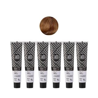 Yamá Color Nano Infusion 7.1 Loiro Médio Acinzentado - 6 Unidades