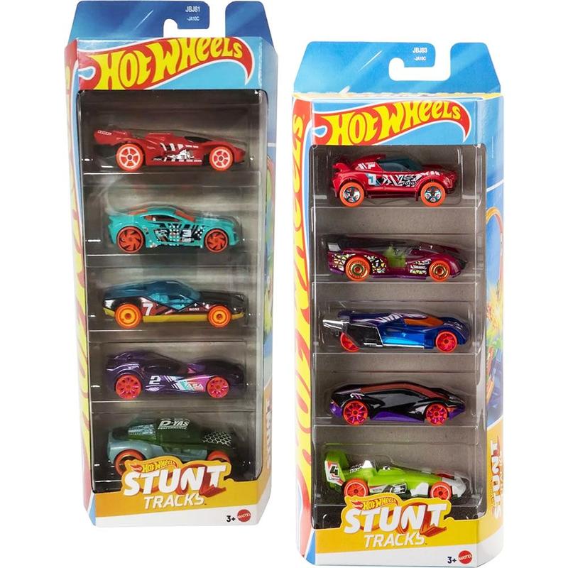 10 Carrinhos Hot Wheels 2 Packs Five Stunt Tracks 2025 Velocidade