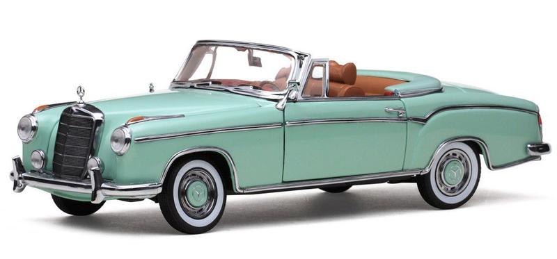 1958 Mercedes Benz 220SE Cabriolet Convertible - 1:18 - Sun Star