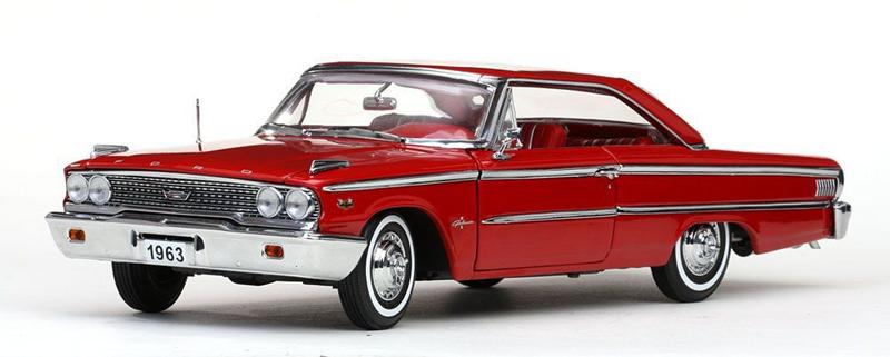 1963 Ford Galaxie 500 XL - Escala 1:18 - Sun Star - Miniaturas de