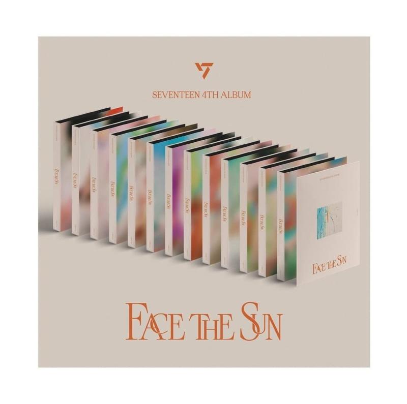 Álbum: SEVENTEEN Face the Sun (versão 4ª QUILATE) + Cartões