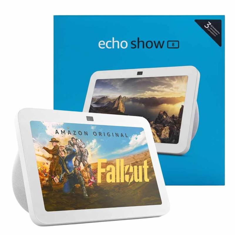 Amazon Echo Show 8 - 3ª Geração Smart Display Áudio Espacial Hub