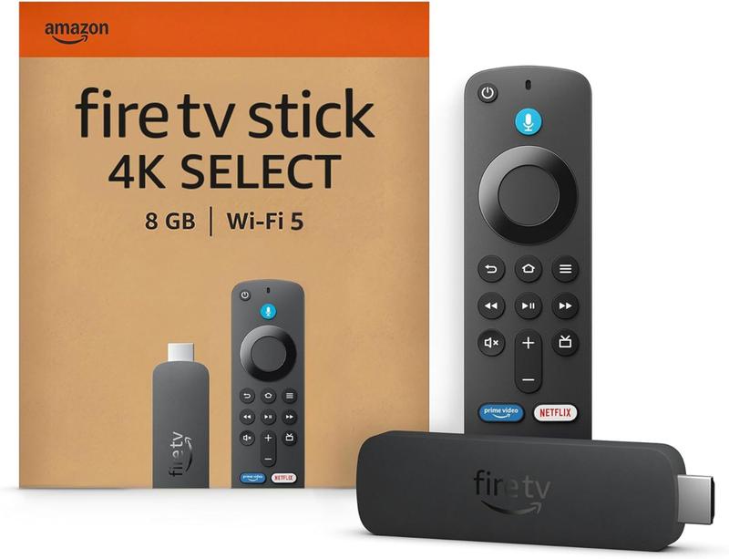 Amazon Fire TV Stick 4K Ultra HD, Select (novo sistema Vega OS