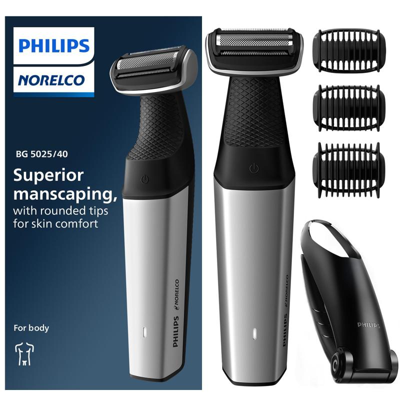 Aparador de Pelos Philips Norelco Bodygroom Série 5000 BG5025/40 - Masculino