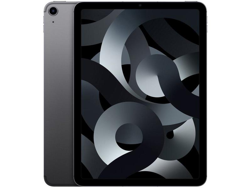 Apple iPad Air 10,9” 5ª Geração Wi-Fi + Cellular - 256GB Cinza