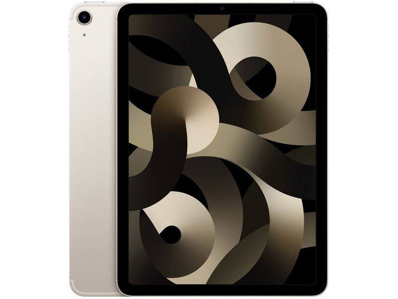 Apple iPad Air 10,9” 5ª Geração Wi-Fi + Cellular - 64GB Estelar