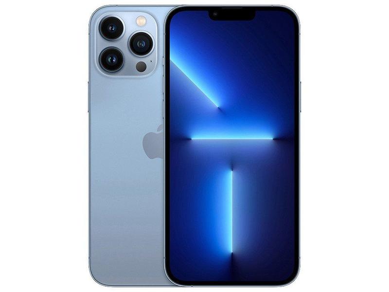 iPhone 13 Pro Max 256GB SIMフリー Apple iPhone 13 Pro Max 256GB Azul-Sierra - Tela 6,7” 12MP iOS