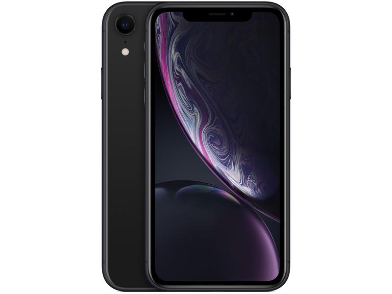 Apple iPhone XR 256GB ブラック Apple iPhone XR 256GB Preto Tela 6,1” 12MP iOS - iPhone - Magazine