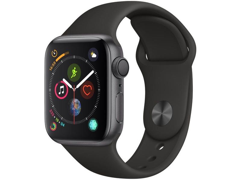 Apple Watch Series 4 (GPS) 40mm - Caixa Cinza-espacial Pulseira