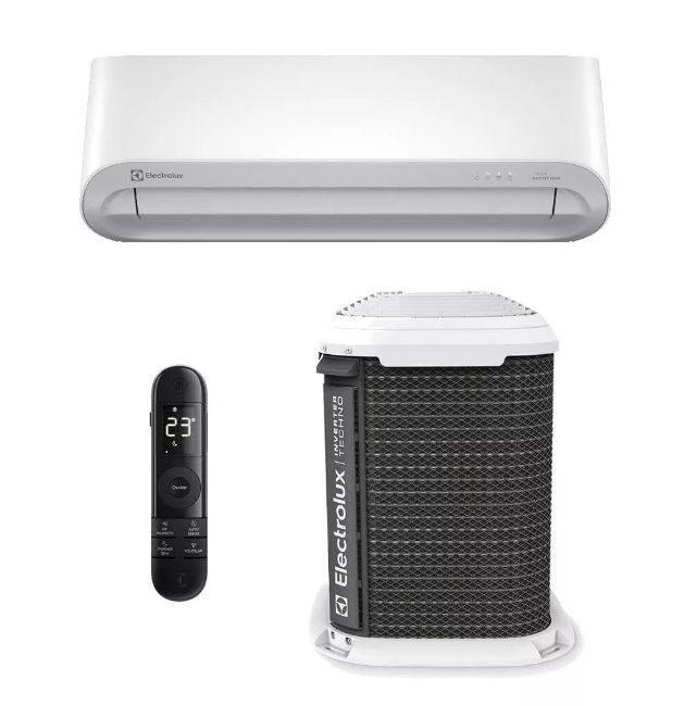 Ar-Condicionado Electrolux Inverter 12.000 BTUs Color Adapt Frio (JI12F/JE12F) 220V