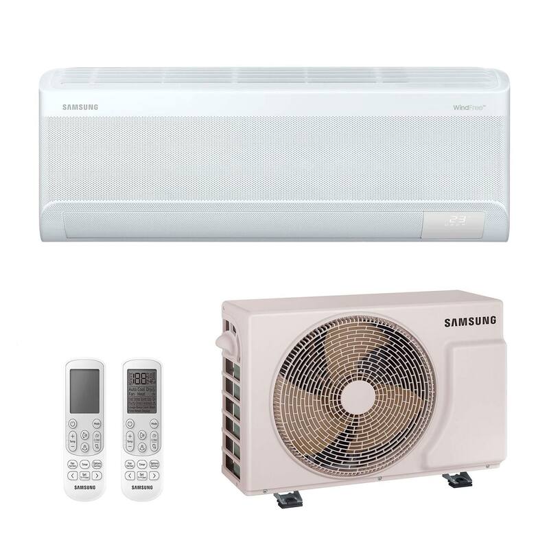 Ar-Condicionado Split Inverter 9000 BTUs Samsung WindFree AI Pro Wi-Fi High Wall Só Frio AR60H09D1AWNAZ/AR60H09D1AWXAZ 220V