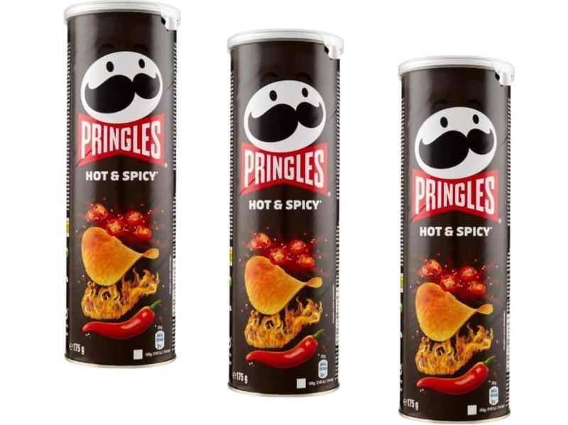 Batata Pringles Hot & Spice Importado 175g - 3unid - Legumes