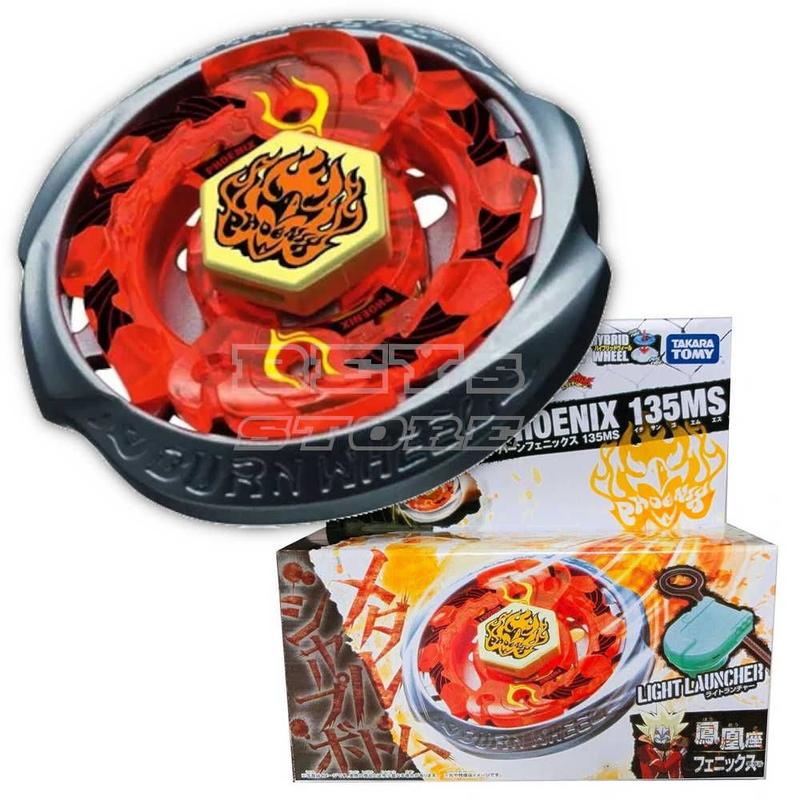Beyblade Metal Fitgh Burn Phoenix BB47 - Takara Tomy - Conjunto