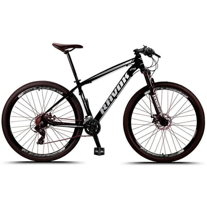 Bicicleta Bike Aro 29 Alumínio 21v Shimano Cinza Tam 17 - Ravok