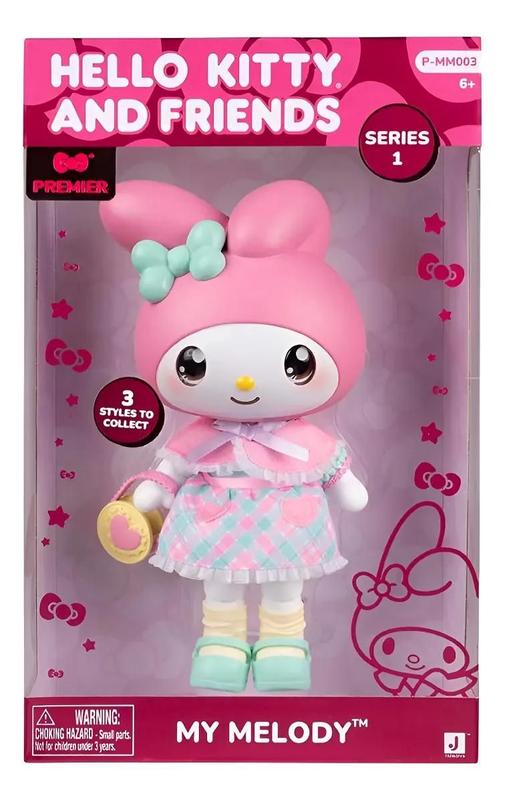 Boneca My Melody De 20cm Acessórios Hello Kitty Sunny 4953