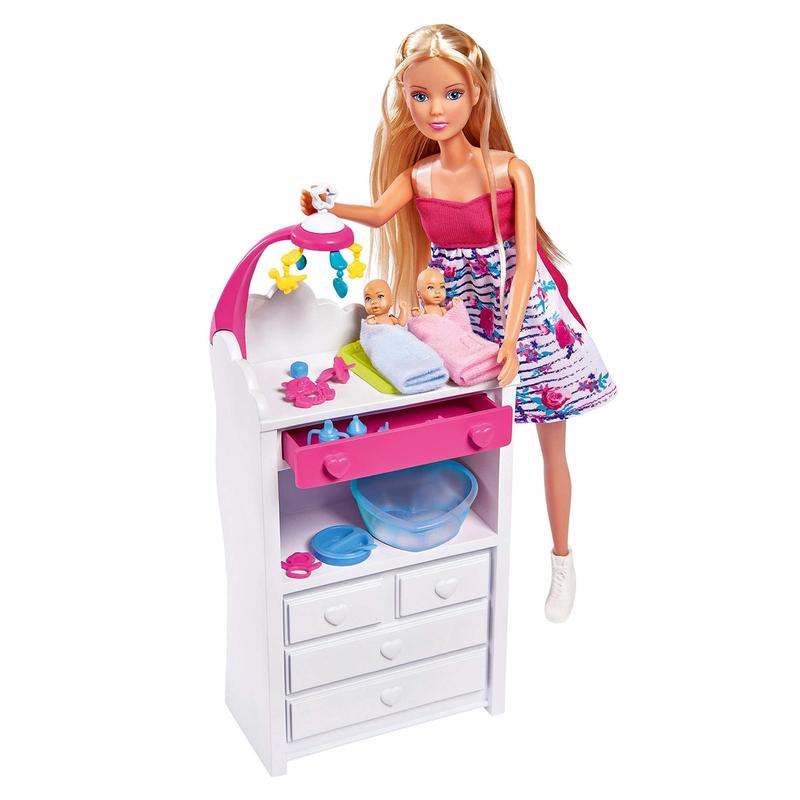 Boneca Steffi Love Welcome Twins da Simba Toys com Acessórios