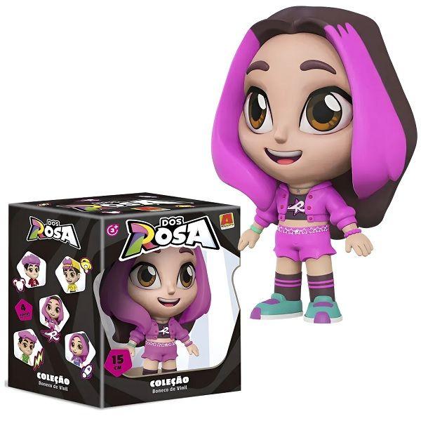 Boneca Vinil EMILY VICK 15CM Turma dos Rosa - ALGAZARRA Brinquedos