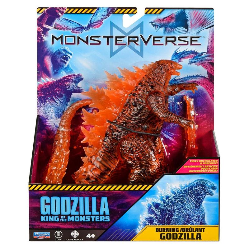 Boneco Burning Godzilla 15 cm - Godzilla, O Rei dos Monstros