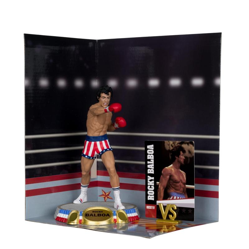 Boneco de Ação Rocky Balboa - Rocky IV - McFarlane Toys - 15cm
