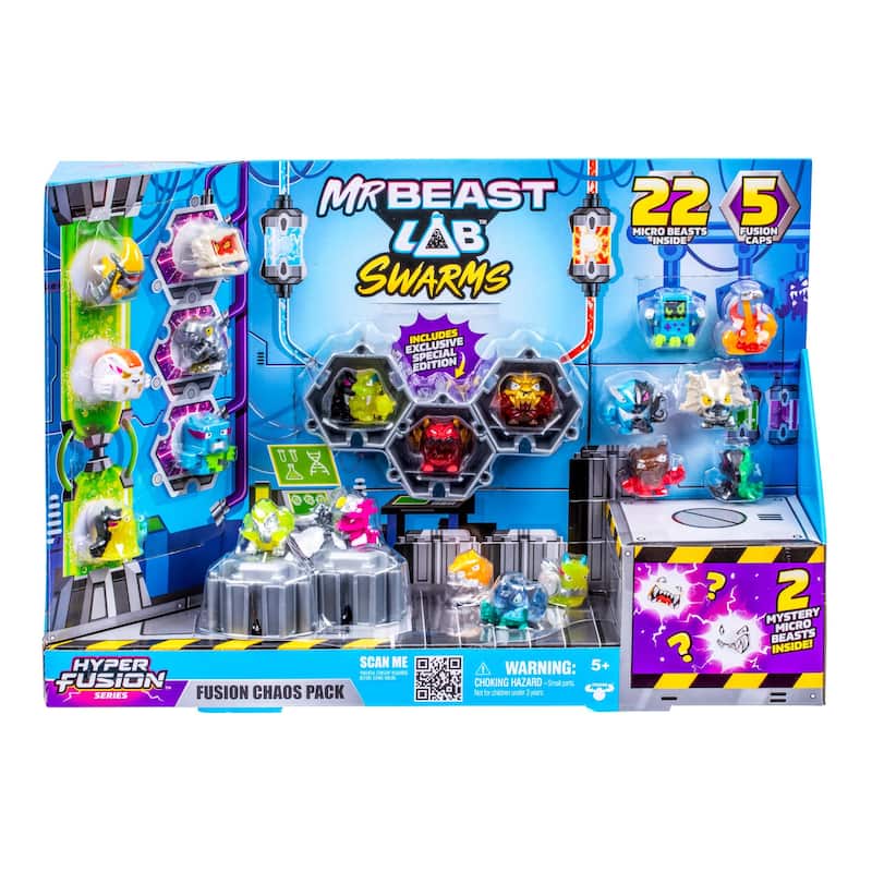 beauty:beast ピンズ 3種セット Brinquedo MRBEAST LAB Swarms S3 Fusion Chaos Pack - Bonecos