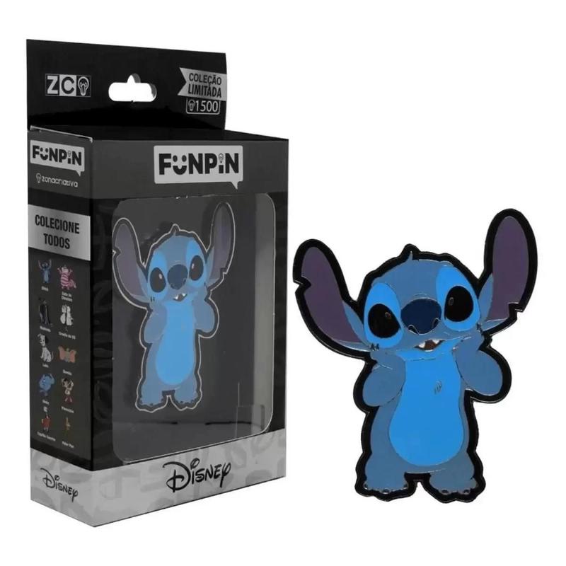 Broche Funpin Stitch Disney - Zonacriativa - Broche - Magazine Luiza