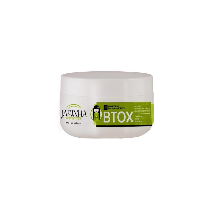 Btox Redutor De Volume Cabelo Orgânico Japinha 300g - Cuidados com